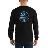 Snowboard Guru "Just Wax It Skier" Long Sleeve Shirt ( 4 colours ways )
