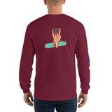 Snowboard Guru "Never Hold Back" Long Sleeve Shirt ( 3 colours ways )