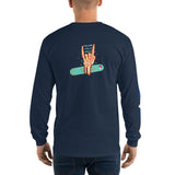 Snowboard Guru "Never Hold Back" Long Sleeve Shirt ( 3 colours ways )