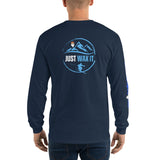 Snowboard Guru "Just Wax It Skier" Long Sleeve Shirt ( 4 colours ways )