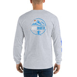 Snowboard Guru "Just Wax It Skier" Long Sleeve Shirt ( 4 colours ways )