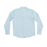 Salty Crew MARKETS DUSTY BLUE L/S TECH WOVEN Shirt