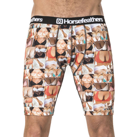 HORSEFEATHERS SIDNEY LONG BOXER SHORTS ( 4 colour ways)