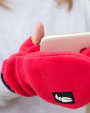 Crab Grab Fruzz Winter Mitts + Free Sticker
