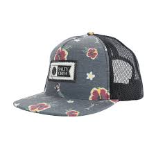 Salty Crew ISLAND CUSTOM BLACK TRUCKER Cap