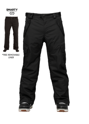 686 Men's Authentic SMARTY® 3-In-1 Cargo Pant - Tall or Short Snowboard Pants