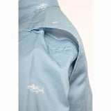 Salty Crew MARKETS DUSTY BLUE L/S TECH WOVEN Shirt