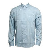Salty Crew MARKETS DUSTY BLUE L/S TECH WOVEN Shirt