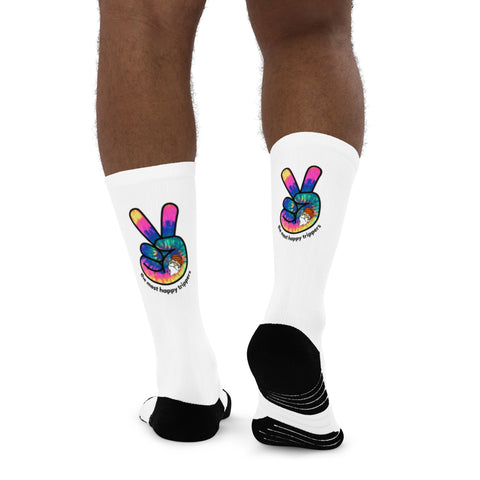Snowboard Guru "Peace Tie Dye" Skate Socks
