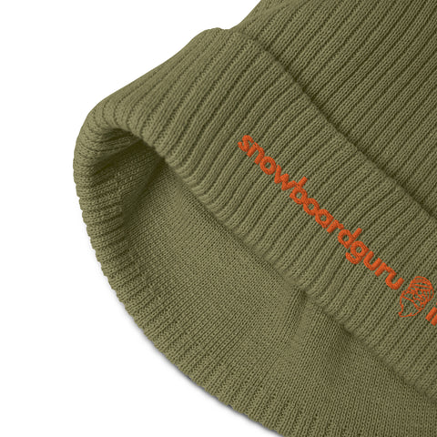 Snowboard Guru Organic Ribbed Beanie