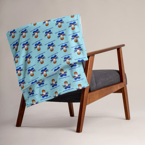 Snowboard Guru Throw Blanket