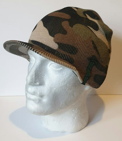 BOARDROOM TECH ARMY CAMO VISOR BEANIE