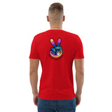 Snowboard Guru "Peace Tie Dye" Organic Cotton t-shirt ( 4 colour ways)