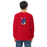 Snowboard Guru "PEACE TIE DYE" Organic Sweatshirt ( 3 colour ways)