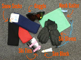 SALOPETTE Navy SKI BUNDLE