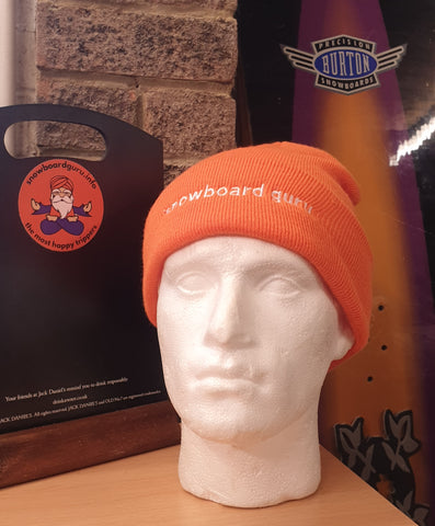 Snowboard Guru "Big Orange" Beanie Hat