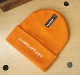 Snowboard Guru "Big Orange" Beanie Hat