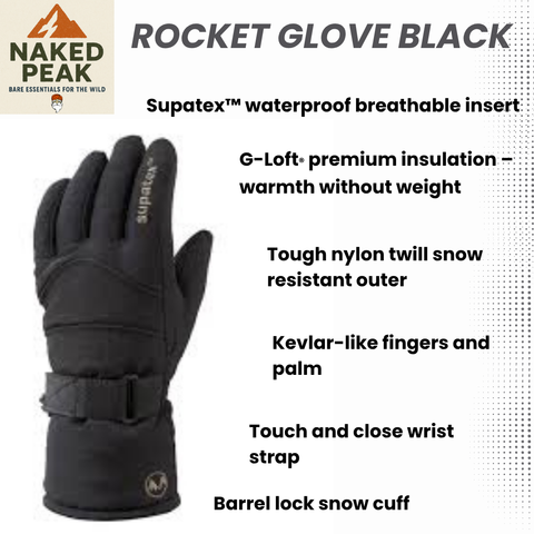Rocket Glove Black