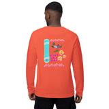 Snowboard Guru "Never Hold Back" Organic Sweatshirt