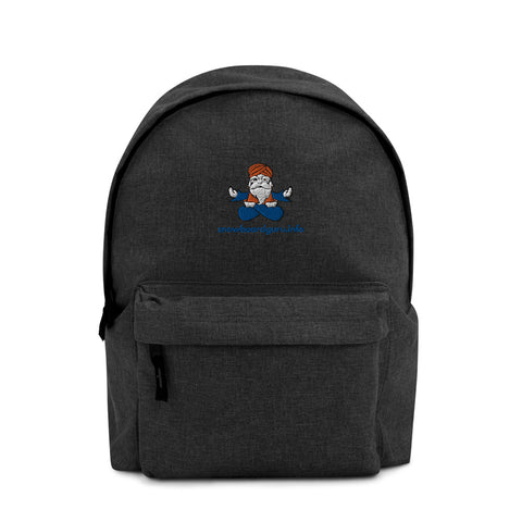 Snowboard Guru Embroidered Backpack
