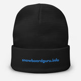 Snowboard Guru Embroidered Beanie (2 colour ways)