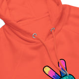 Snowboard Guru "Peace Tie Dye" Eco Hoodie ( 2 colour ways )